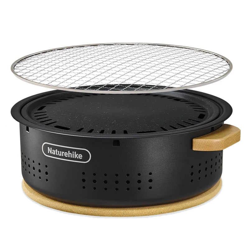 Naturehike Portable Charcoal Camping Stove for Outdoor Barbecue and Picnic