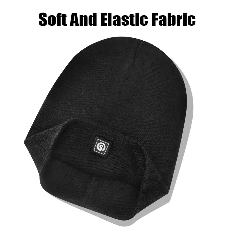 Snow Deer Electric Rechargeable Heated Hat For Winter Sports Cycling
