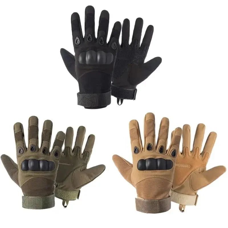 Tactical Full Finger Motorcycle Gloves for Riding and Cycling