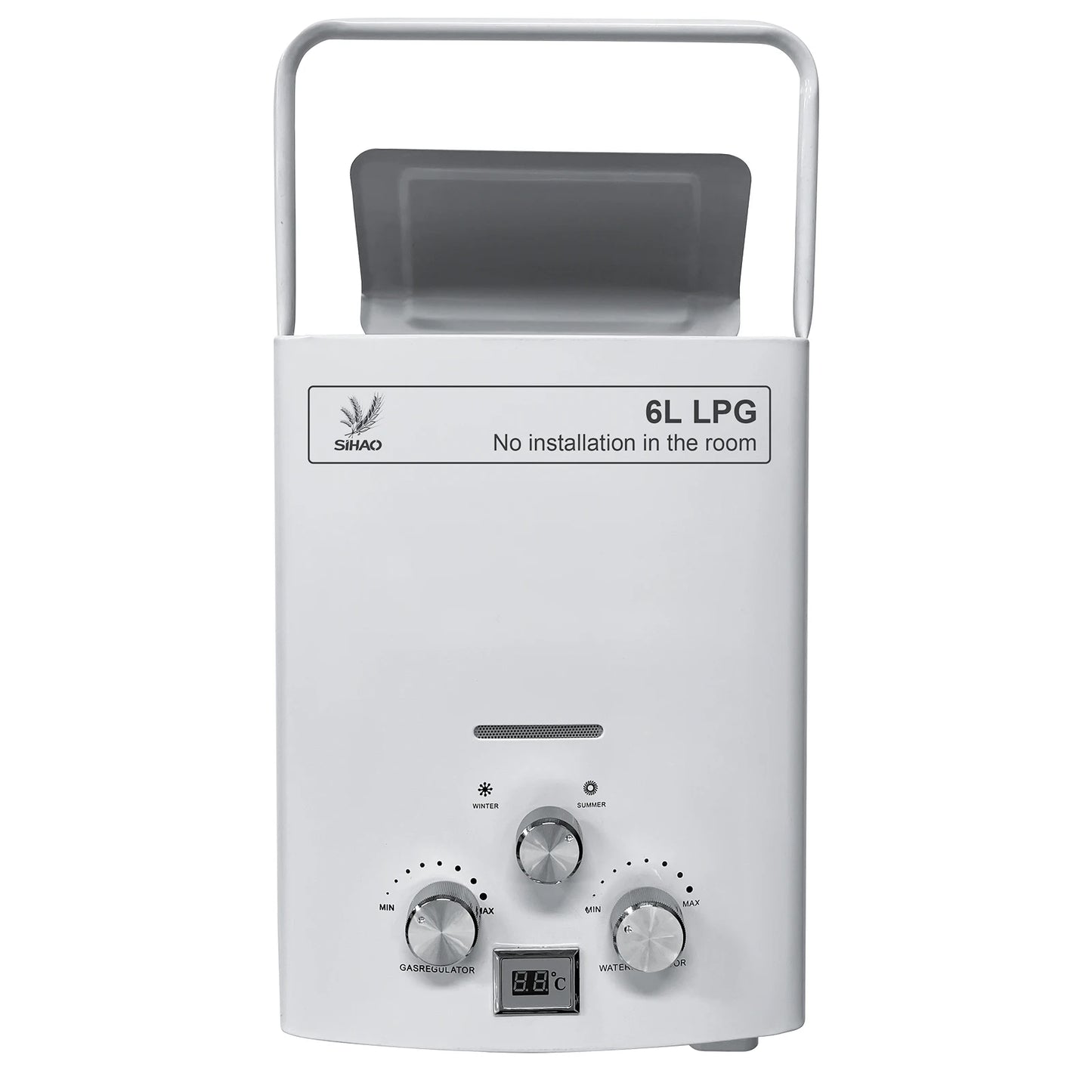 LPG Portable Tankless Water Heater For Camping Outdoor Use