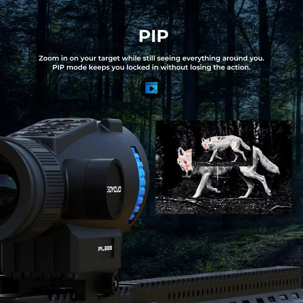 GOYOJO GRL335 Thermal Imaging Scope 35mm Lens With WiFi Video