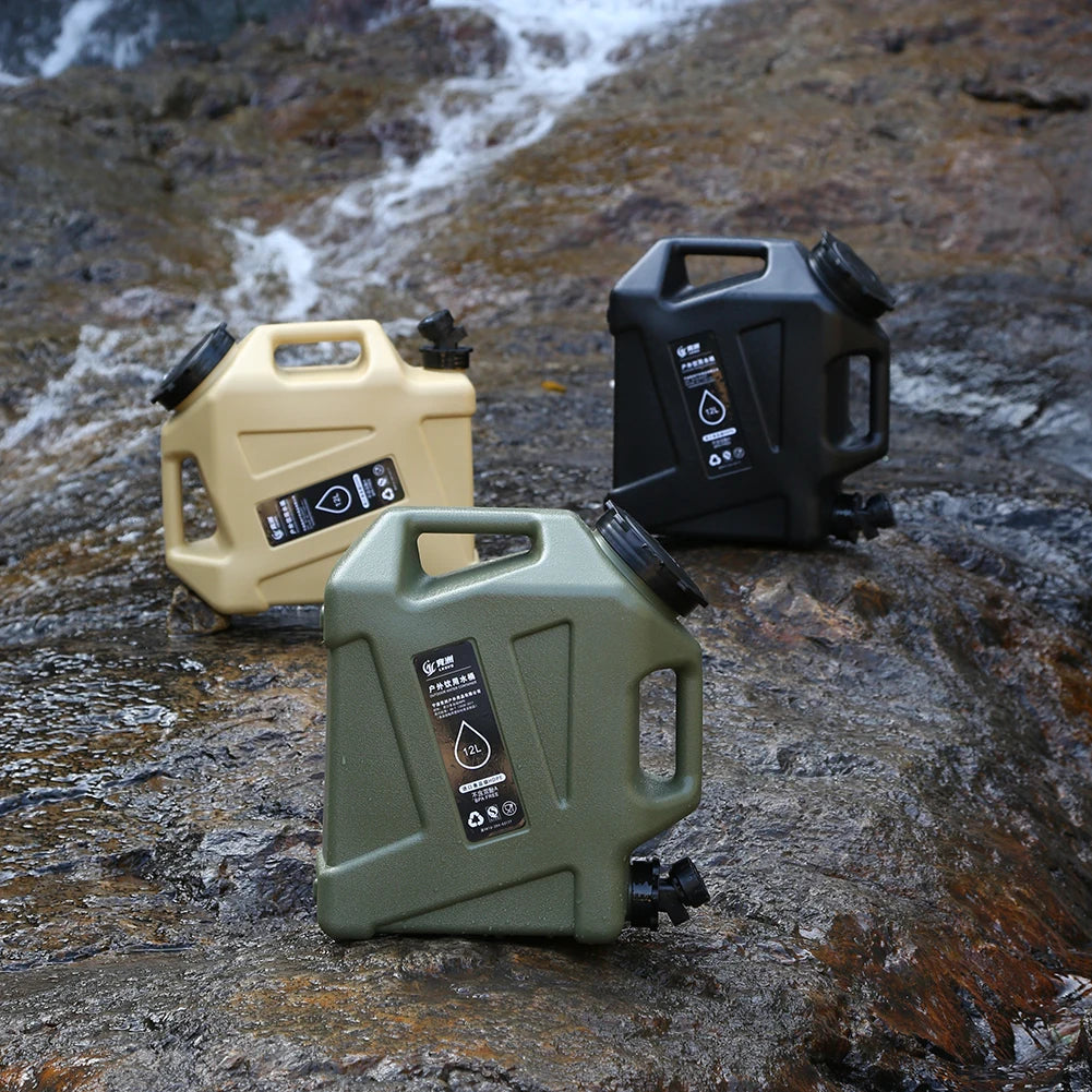 APWIKOGER Camping Water Container Portable Water Storage Carrier Outdoors