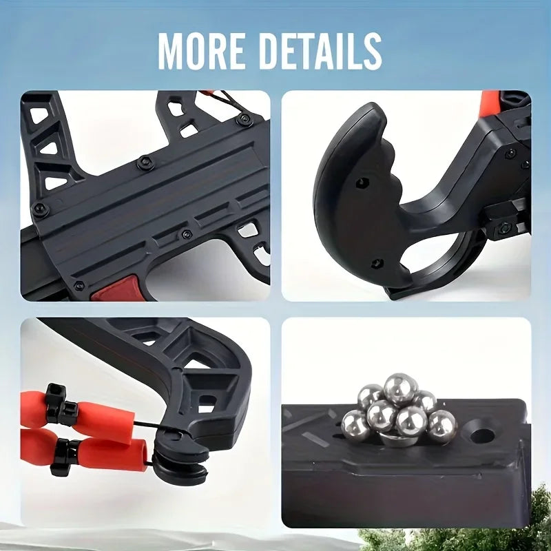 7 Shot Archery Compound Bow For Steel Ball Practice