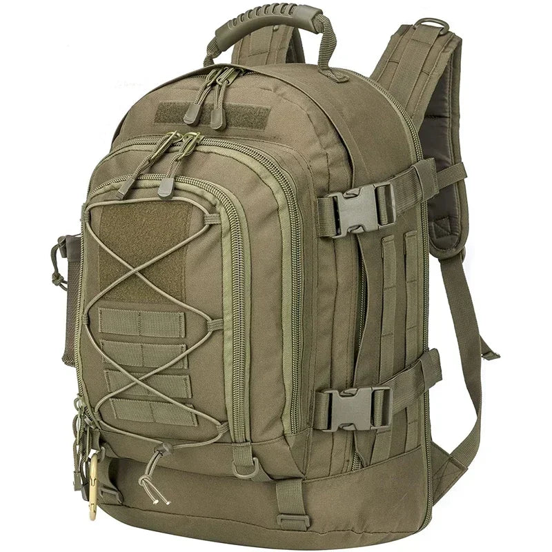 LQARMY Military Tactical Backpack Molle Rucksack For Outdoor Hiking