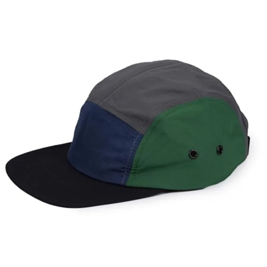 Upf50 Plus Quick Dry 5 Panel Adjustable Baseball Hat Men