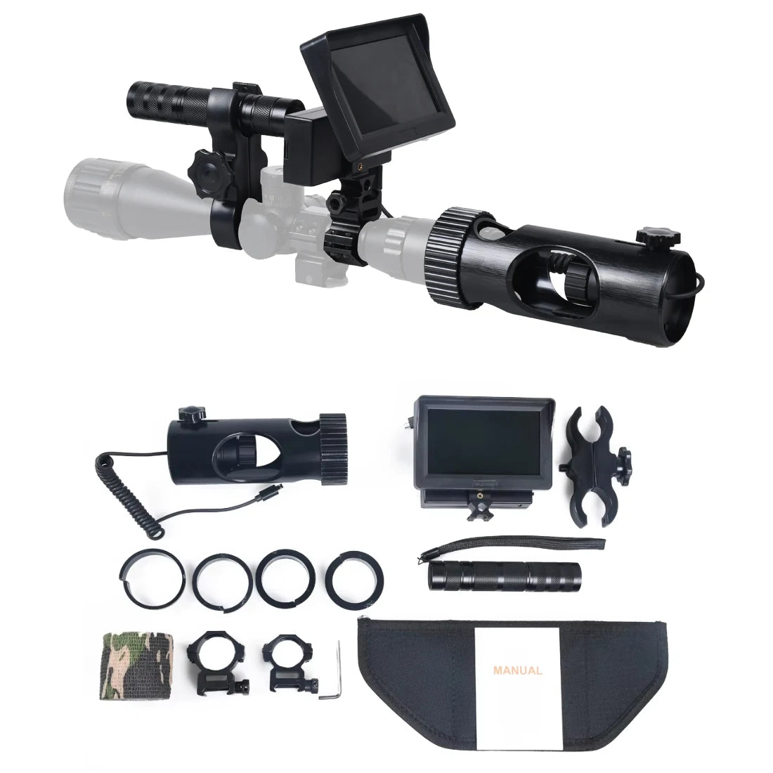 Megaorei M2 Digital Night Vision Riflescope 850nm Infrared