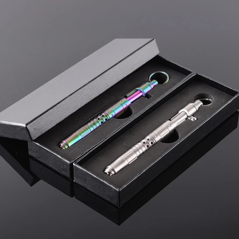 Titanium TC4 Bolt Tactical Pen Multifunction Self Defense Glass Breaker