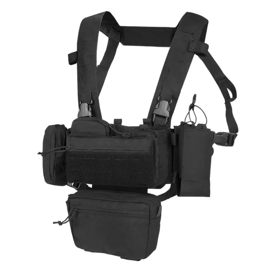 Tactical Chest Mini Rig 1000D Quick Release Vest With Pockets