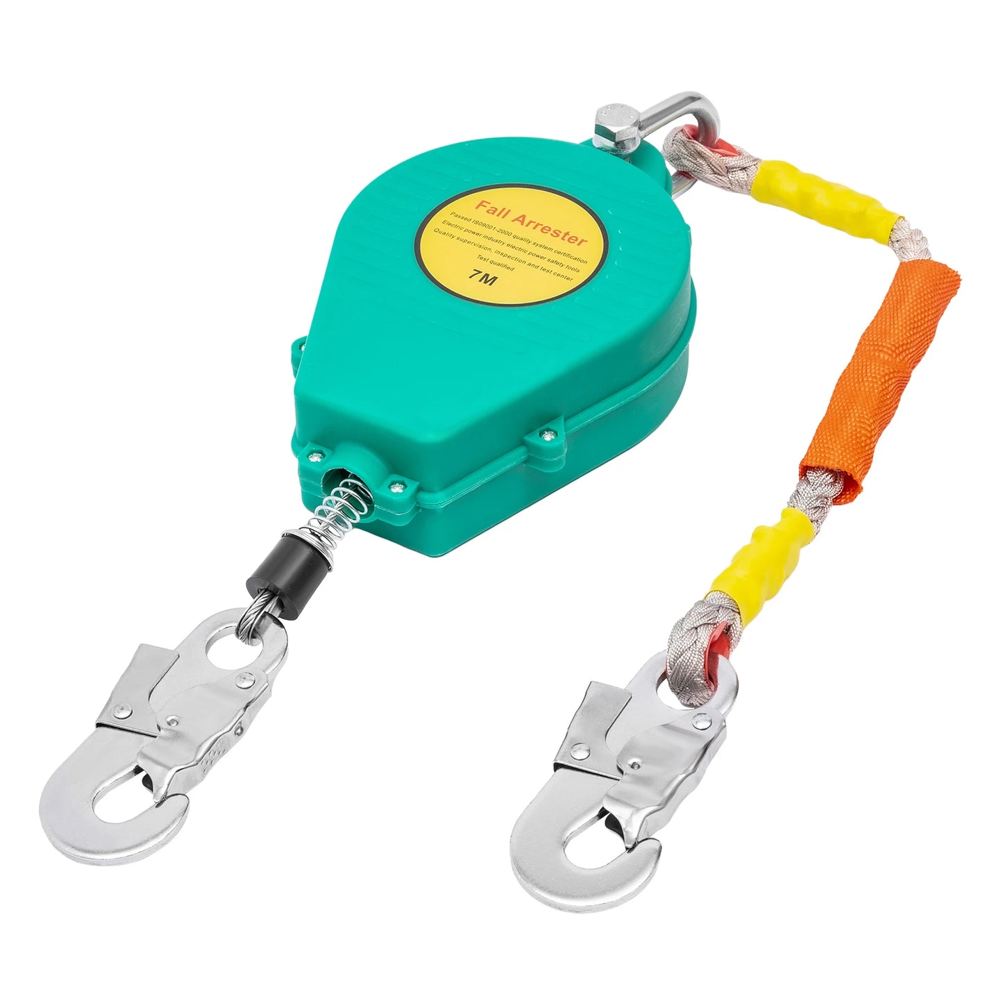 Fall Arrester Retracting Lifeline Alloy Steel Hook And Wire Rope