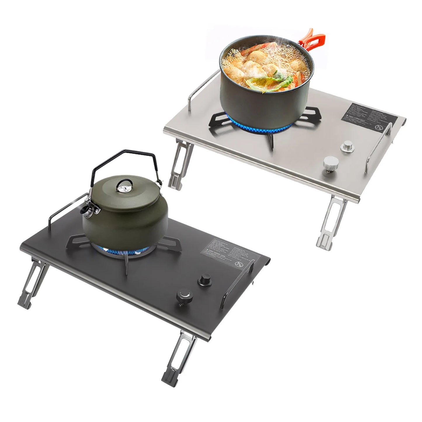 Electronic Ignition Camping Stove Two Point Seven Kilowatt Portable Foldable