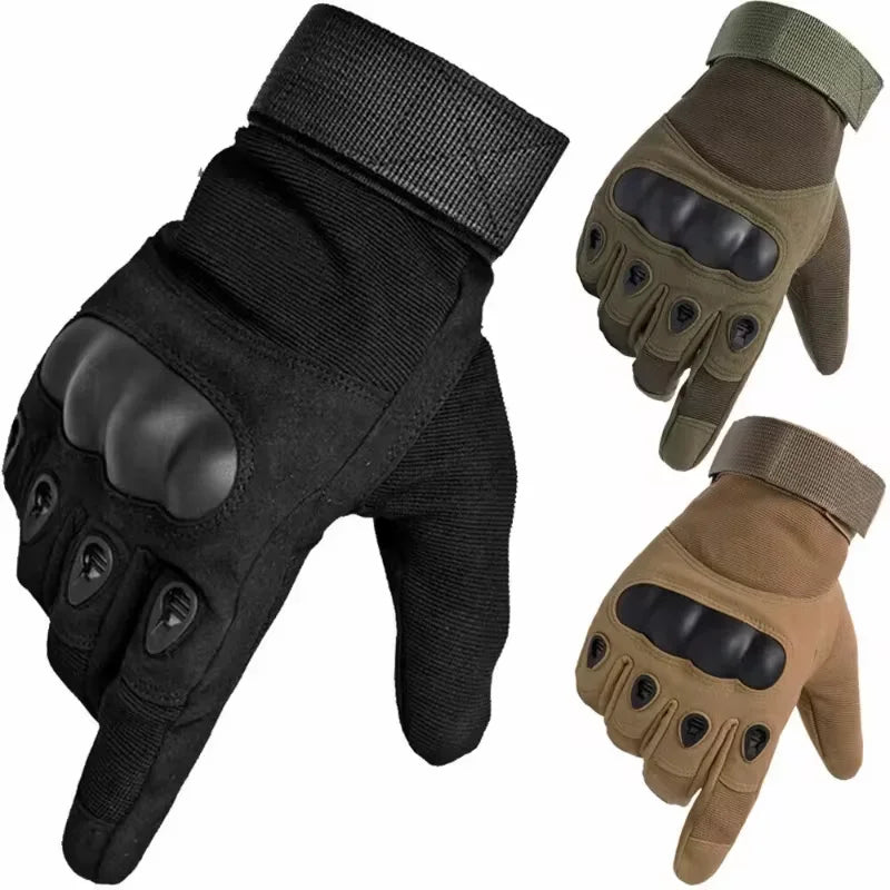Tactical Full Finger Motorcycle Gloves for Riding and Cycling