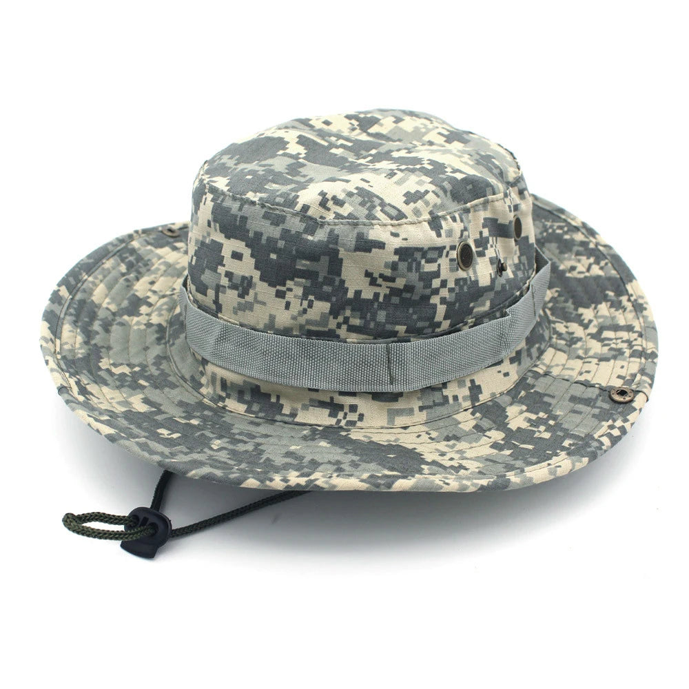 Linling Camouflage Tactical Boonie Hat For Outdoor Activities
