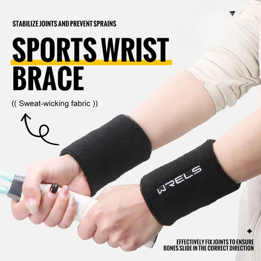 Terry Cloth Moisture Wicking Wristbands Polyester For Sports Gym
