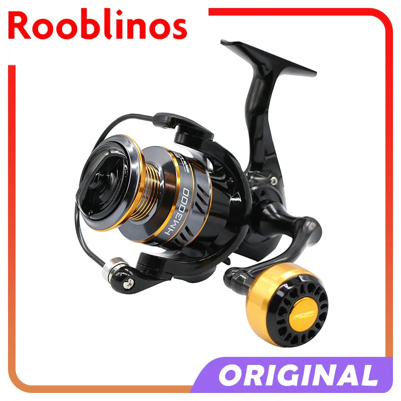 Rooblinos New Spinning Fishing Reel 10KG Max Drag Performance