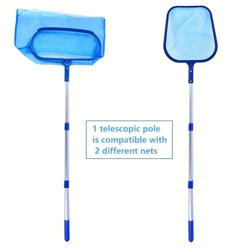Adjustable Telescopic Pool Skimmer Net For Swimming Pools