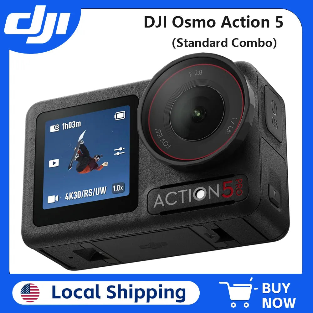 DJI Osmo Action 5 Pro Camera With 4K 120FPS Battery