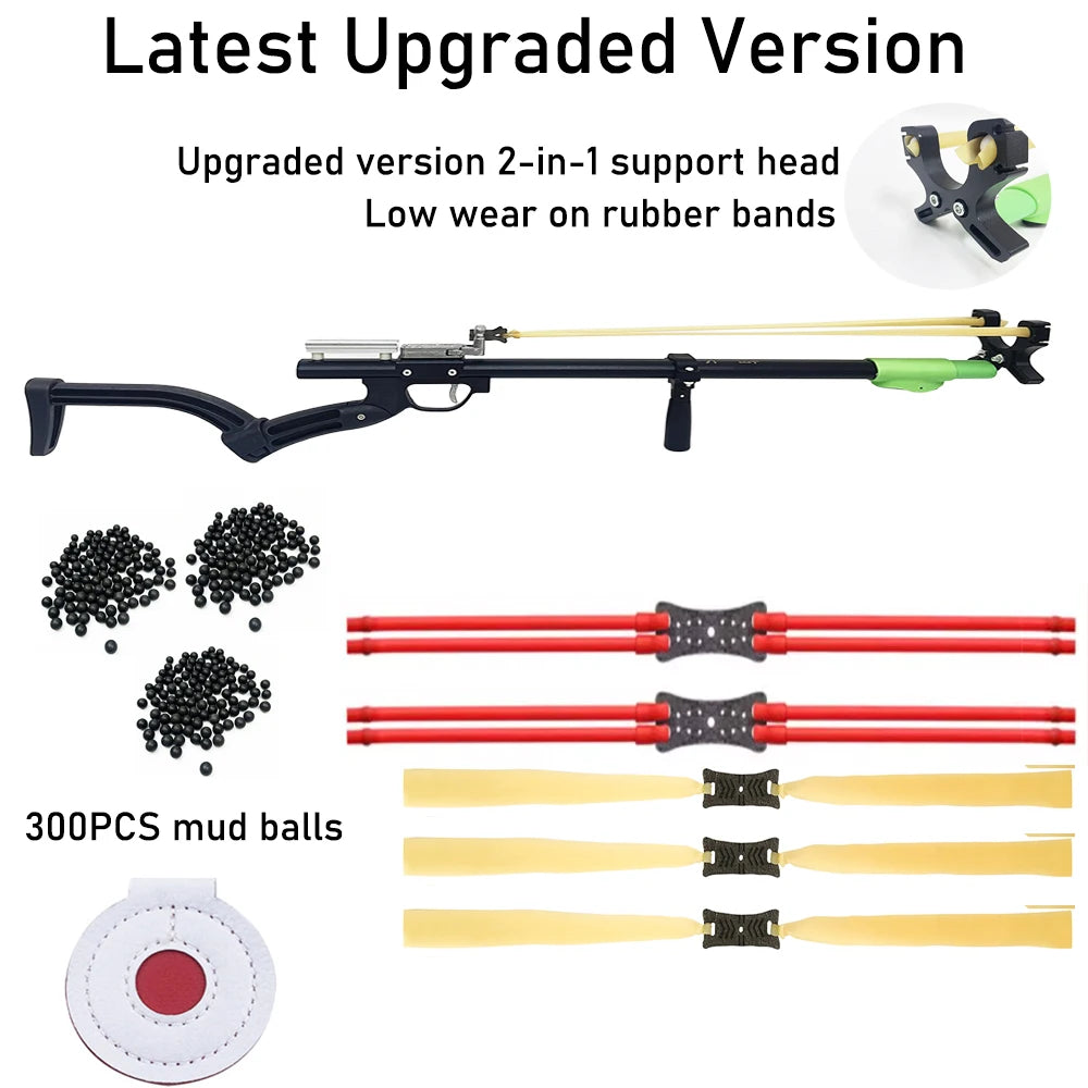 Powerful Metal Slingshot Outdoor Hunting Catapult With Auto Trigger