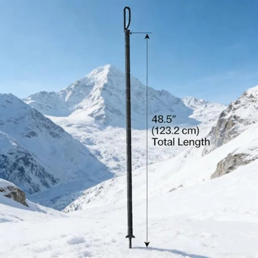 Collapsible Tactical Trekking Pole Aluminum With Storage Bag