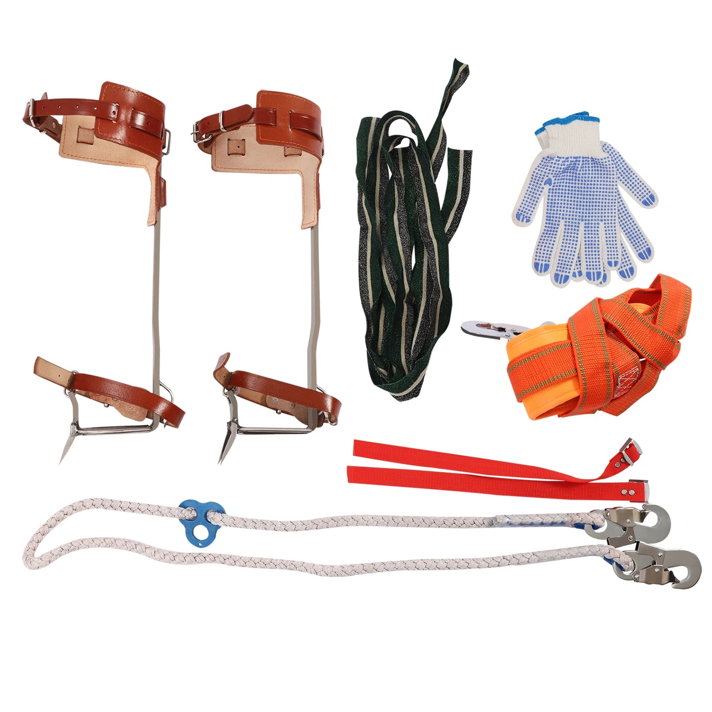Tree Climbing Spike Gear Pedal Tool for Tree Work and Fruit Picking
