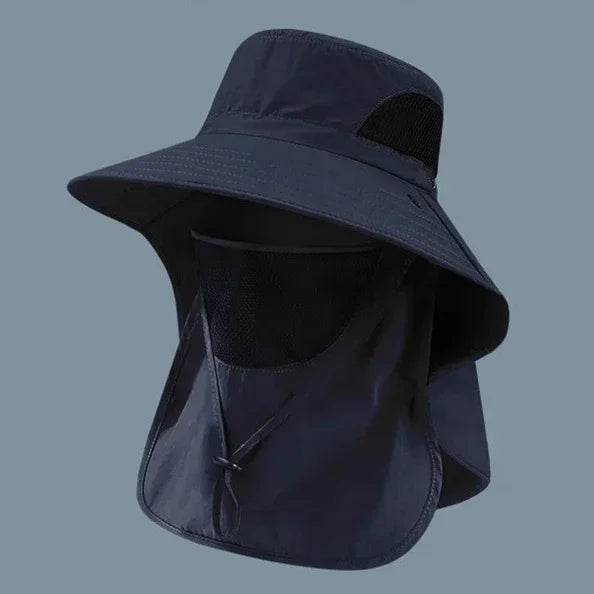 UV Protective Outdoor Sun Hat With Neck Flap For All