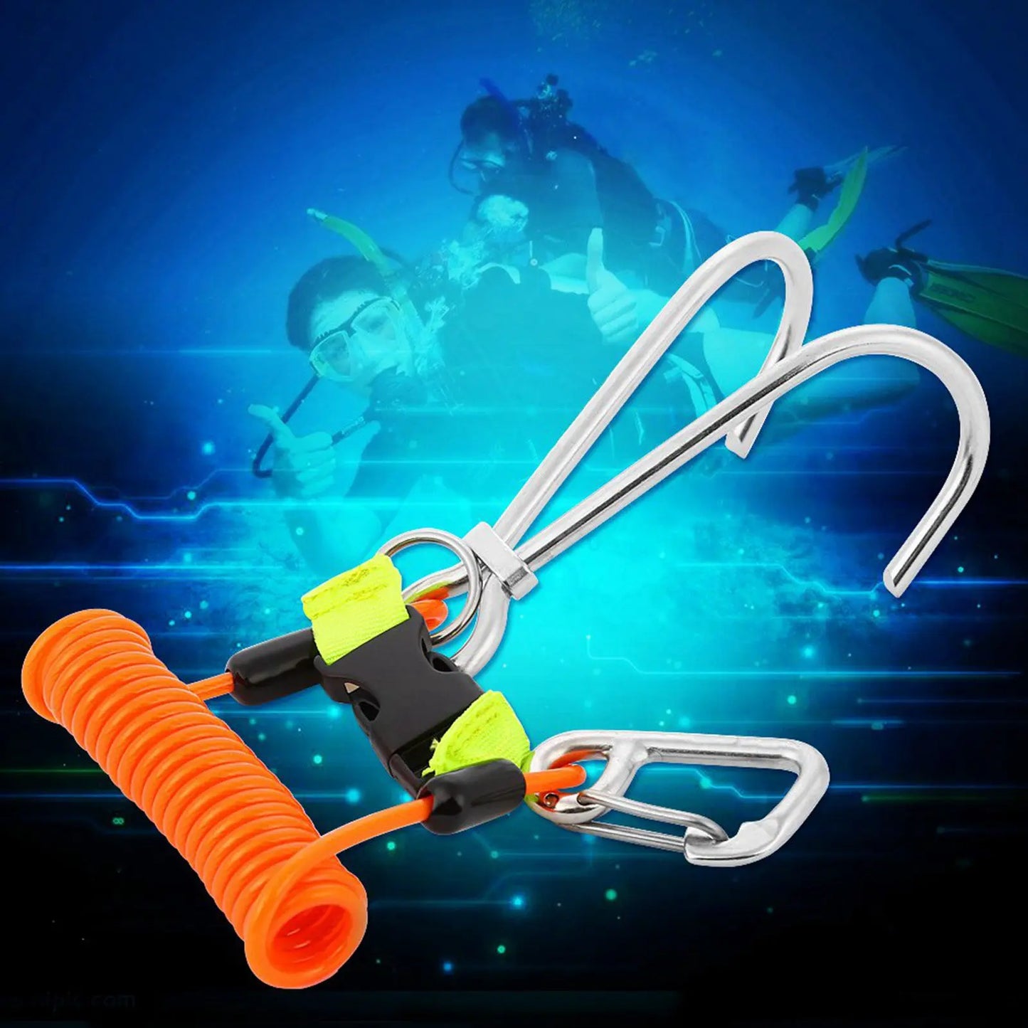 316 Stainless Steel Reef Hook For Scuba Diving Safety And Stability