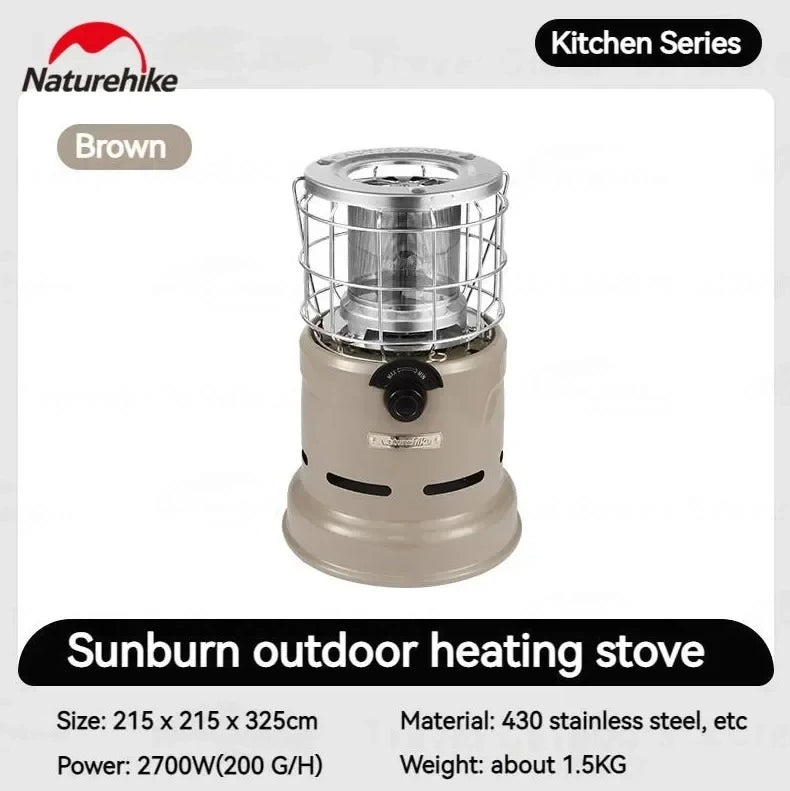 Naturehike 2700W Ultralight Portable Butane Heating Burner Camp Stove