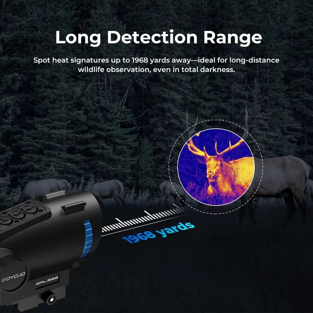 GOYOJO GRL335 Thermal Imaging Scope With 384x288 Sensor OLED Display