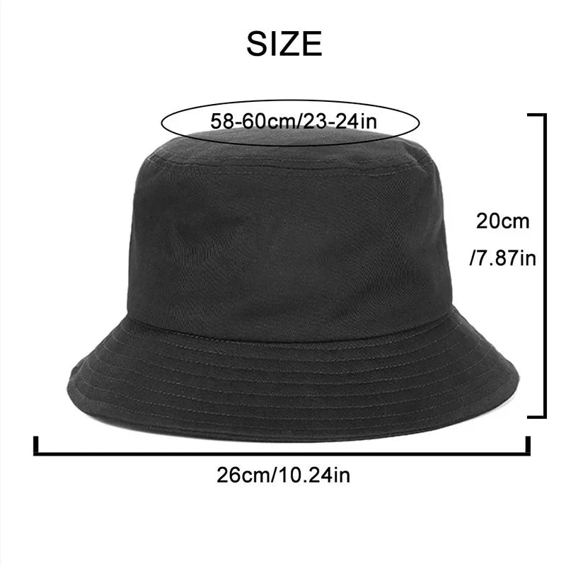 Custom Logo Printed Bucket Hat for Outdoor Sun Protection