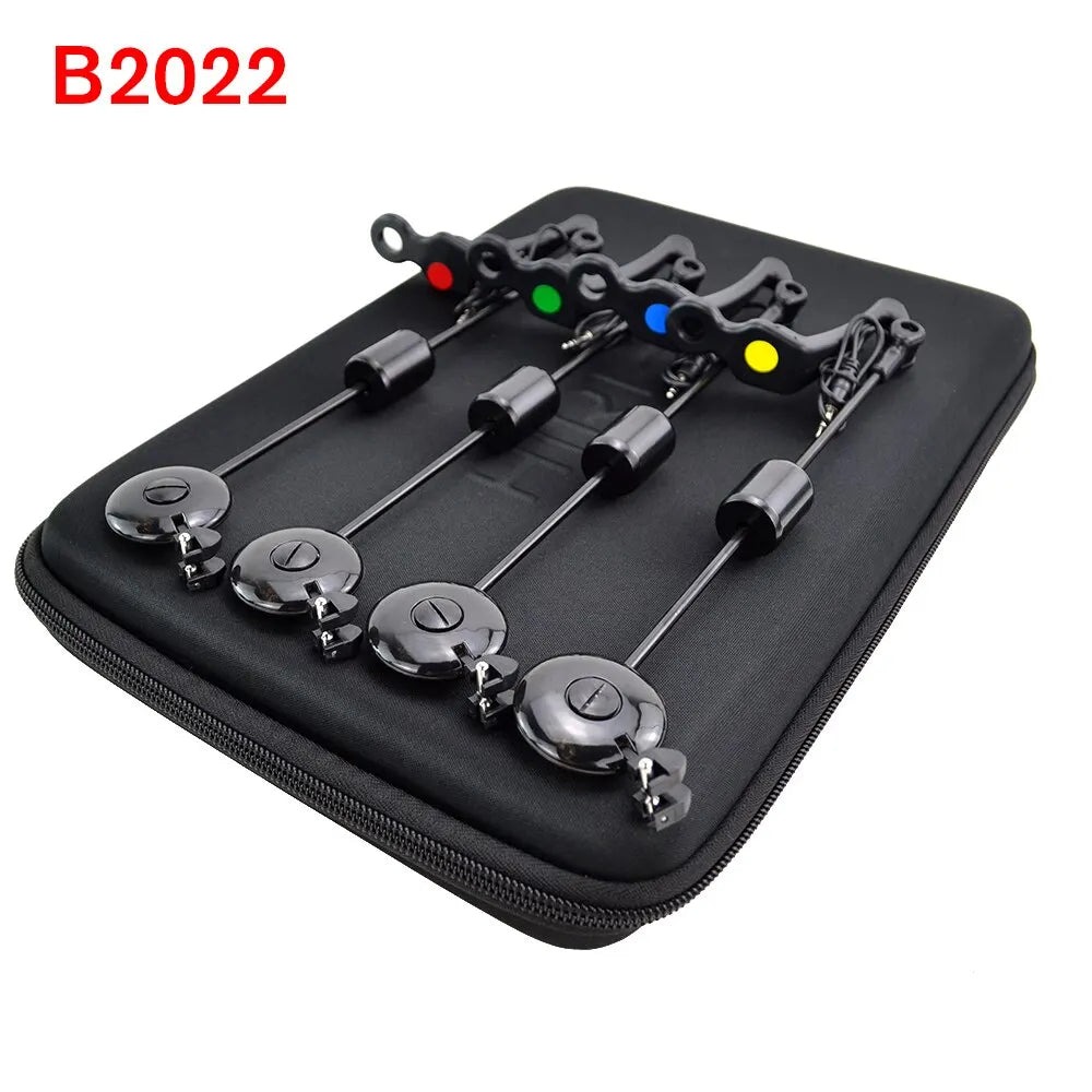 Hirisi LED Carp Fishing Swingers Drop Off Indicator Case
