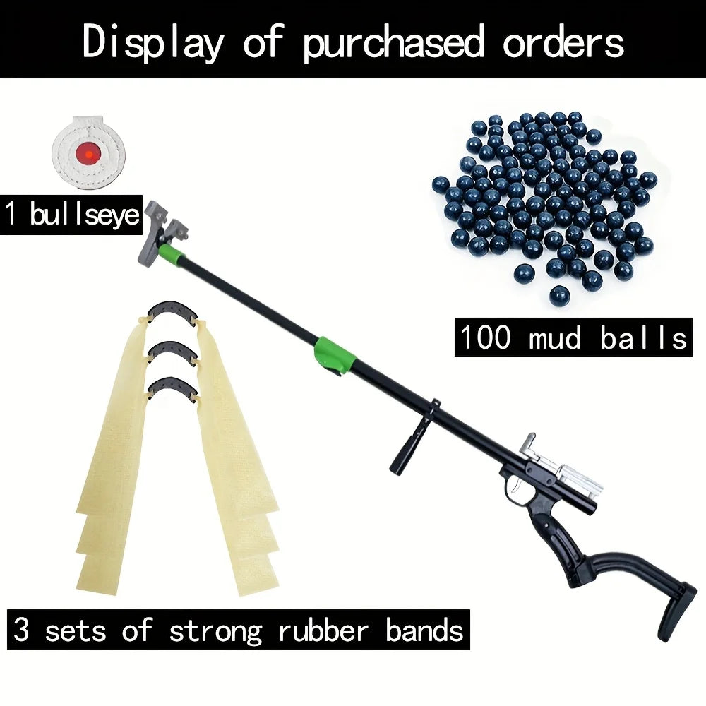 Powerful Metal Slingshot Outdoor Hunting Catapult With Auto Trigger