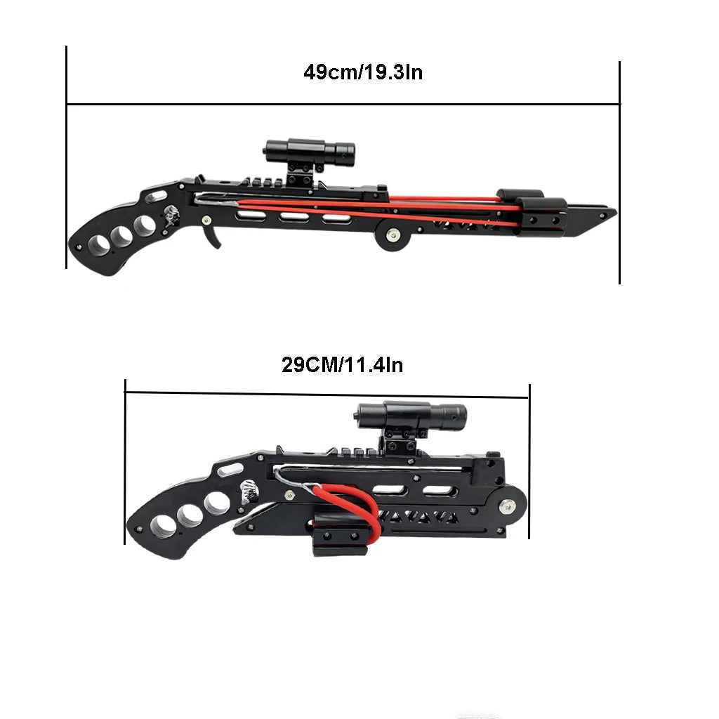 Foldable Slingshot Set High Precision Outdoor Archery Training