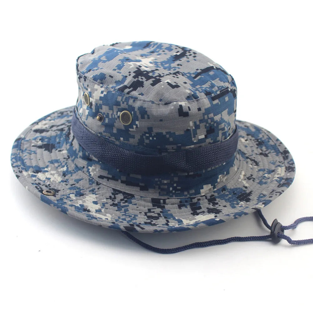 Linling Camouflage Tactical Boonie Hat For Outdoor Activities