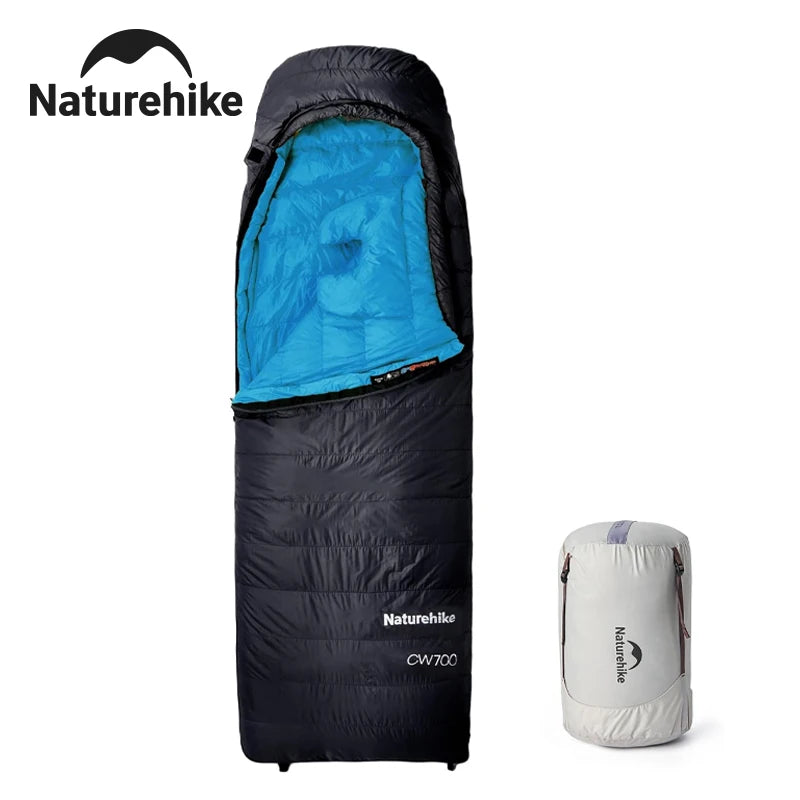 Naturehike CW700 Ultralight 650FP Duck Down Winter Envelope Sleeping Bag