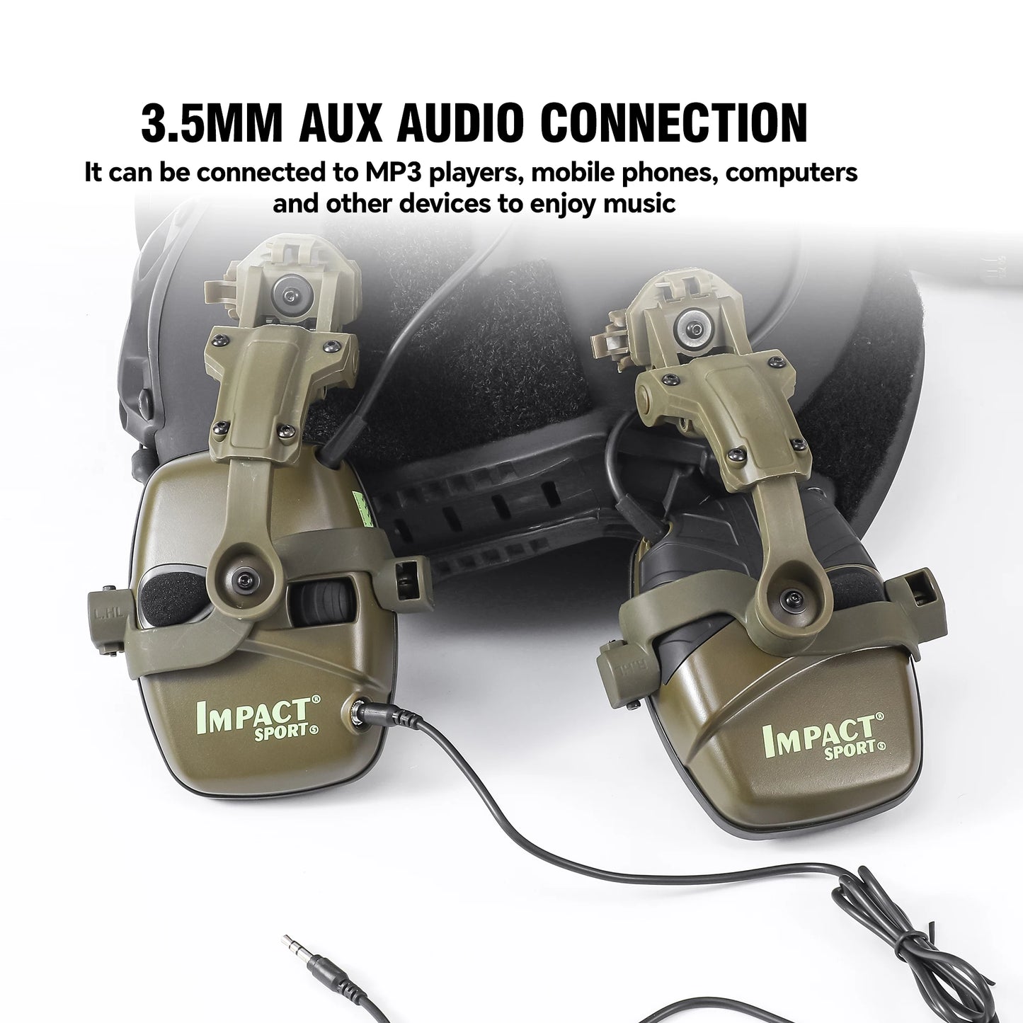 ARM NEXT Tactical Noise Cancelling Headset For Military And Hunting