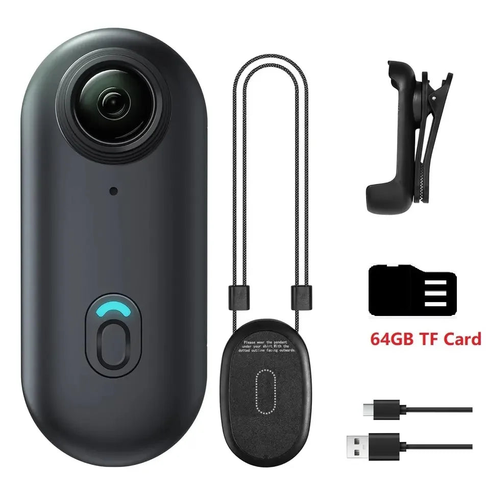 KIDKD 4K Action Camera for Bicycle Motorcycle Helmet WiFi