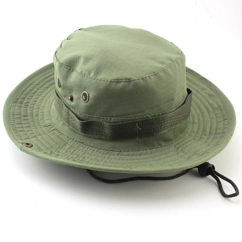 Linling Camouflage Tactical Boonie Hat for Outdoor Activities