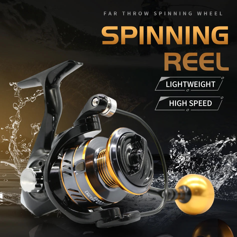 Rooblinos New Spinning Fishing Reel 10KG Max Drag Performance
