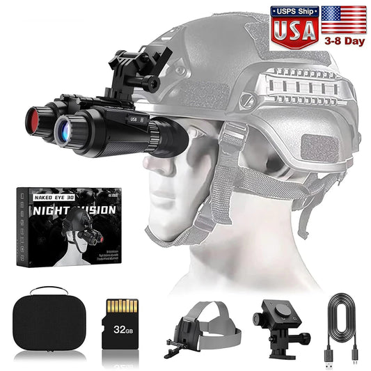 GOYOJO Night Vision Goggles 8X Digital Zoom With 32GB SD Card