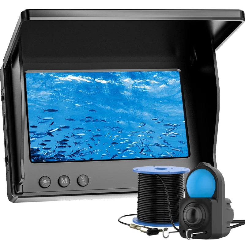 IP68 Waterproof Underwater Fishing Camera Night Vision Monitor Depth Finder