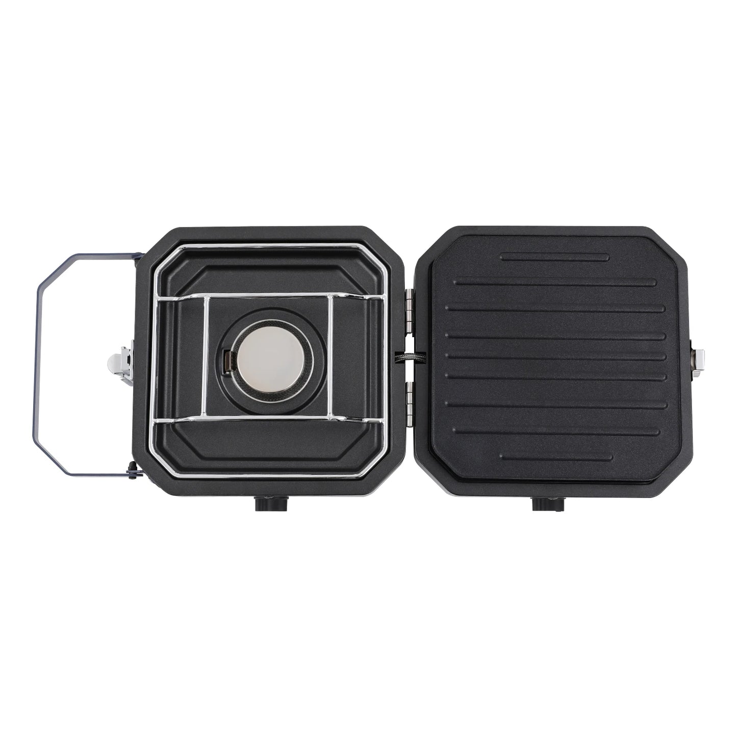 2 Burner Portable Folding Camping Gas Stove Nonstick Stainless Steel