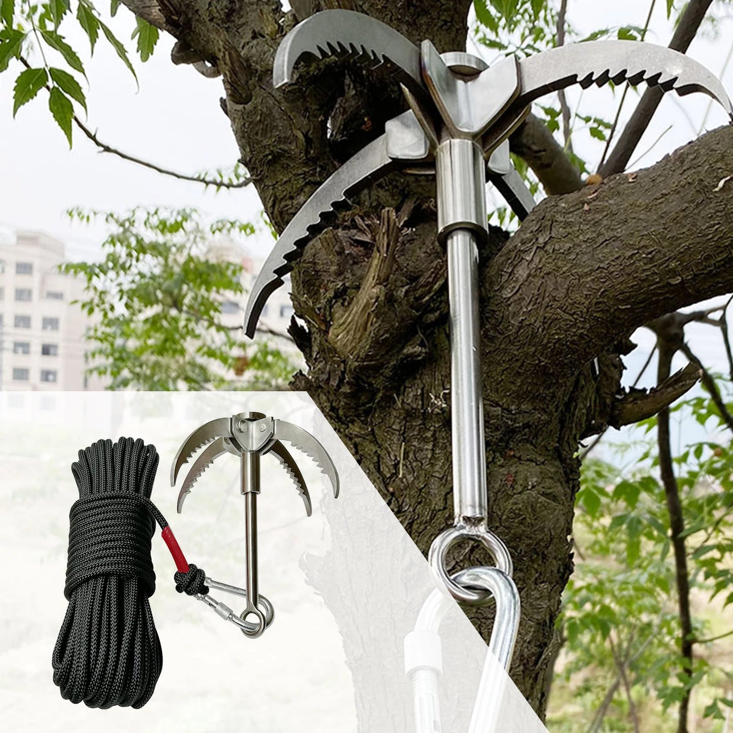 Embirry Electric Outdoor Grappling Hook With Auxiliary Rope