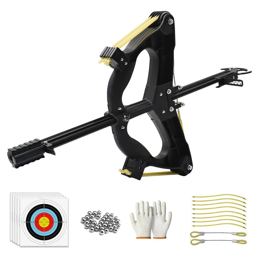 Compound Slingshot Bow Set For Adults With Continuous Shooting Outdoor