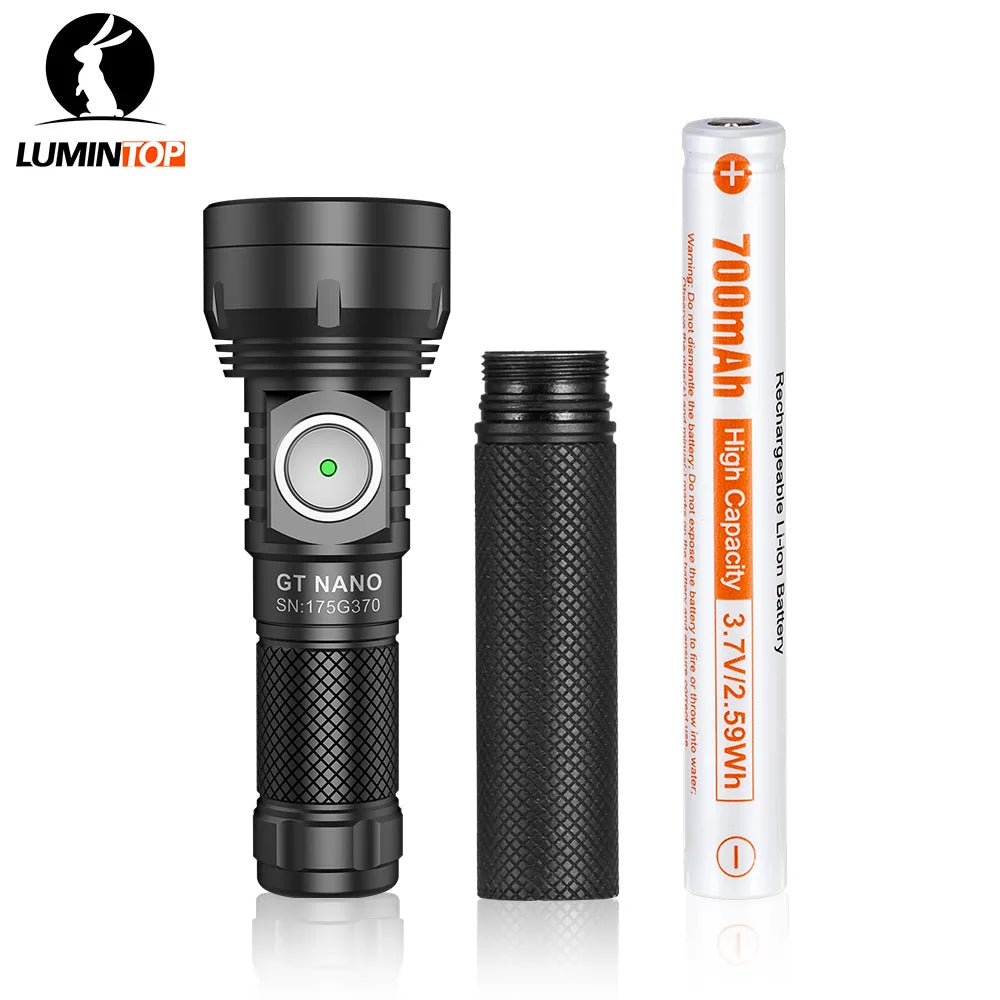 Lumintop GT Nano V3.0 USB Rechargeable EDC Flashlight For Hiking