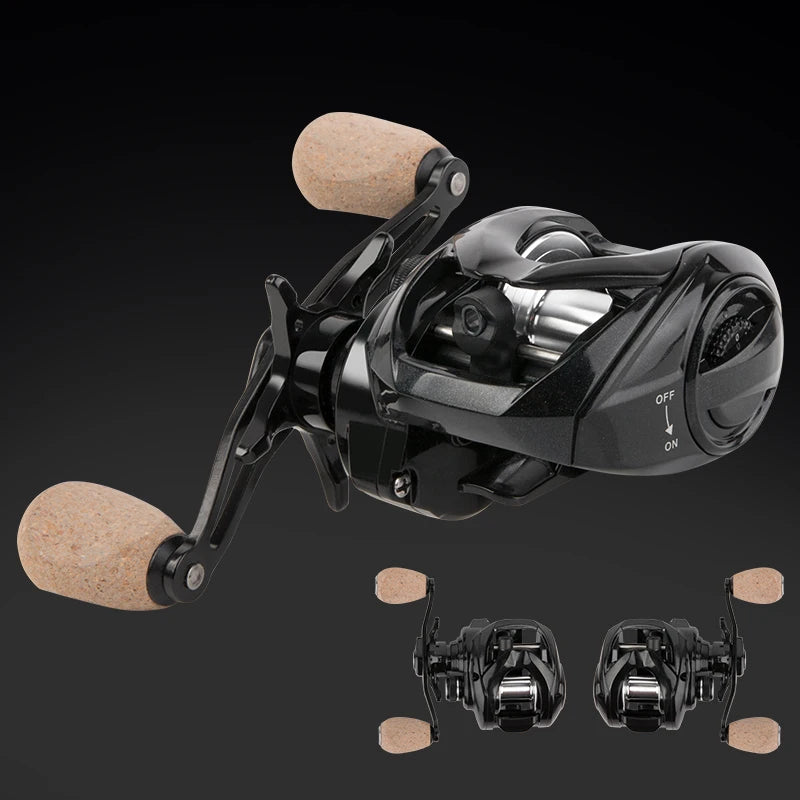 Billings Baitcasting Fishing Reel 8Kg Max Drag 7to1 Magnetic Brake