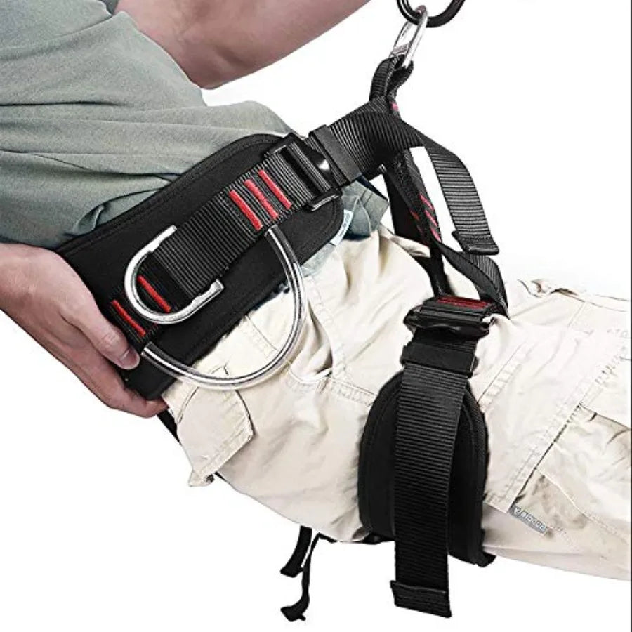 Adjustable Climbing Harness for Rescue Caving Rock Climbing and Rappelling