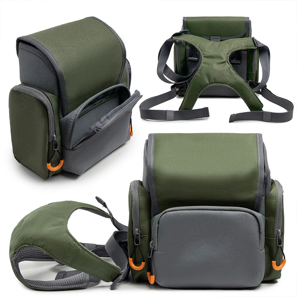 Laimanei Bino Harness With Rain Cover Rangefinder Pouch