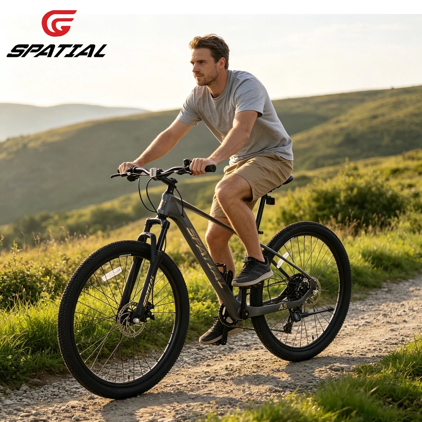 Spatial MT275FS Hardtail Mountain Bike With Magnesium Alloy Frame Disc Brakes