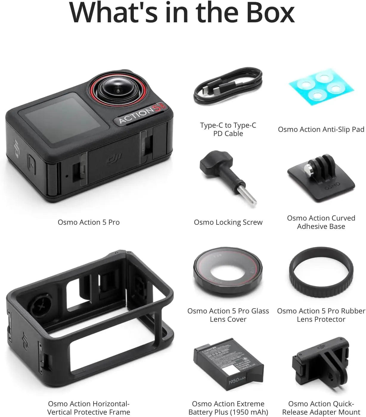 DJI Osmo Action 5 Pro Camera With 4K 120FPS Battery