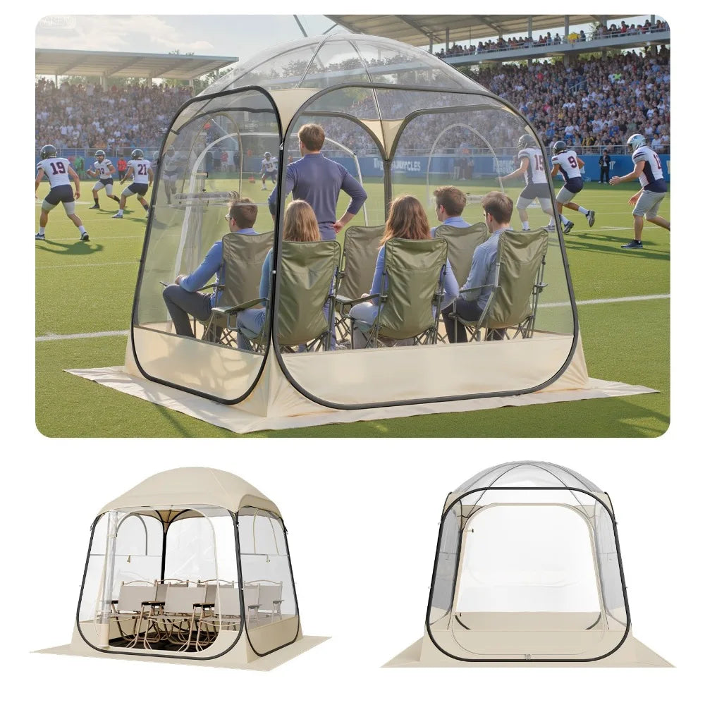 Pop Up Outdoor Sports Bubble Tent Gazebo Weather Proof