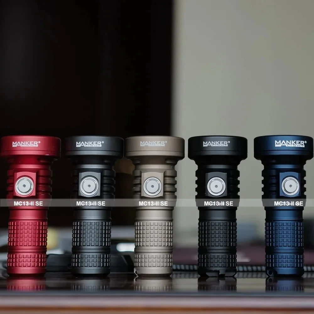 Manker MC13 II SE Flashlight 4500 Lumen USB C Rechargeable